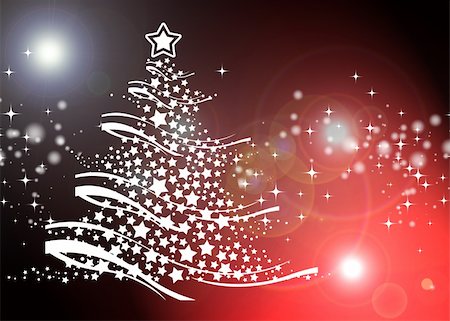 simsearch:400-08302730,k - Illustration Christmas Background , Christmas  Card Fotografie stock - Microstock e Abbonamento, Codice: 400-04724010