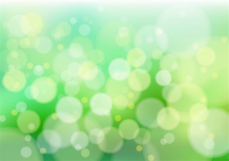defocus - Defocused creative abstract green lights. Vector background Stock Photo - Budget Royalty-Free & Subscription, Code: 400-04724174