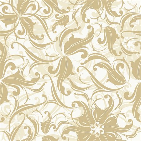 simsearch:400-04861823,k - seamless floral texture, this illustration may be useful as designer work Fotografie stock - Microstock e Abbonamento, Codice: 400-04724577