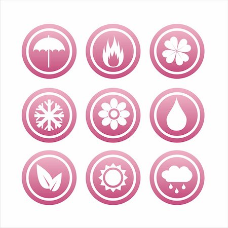 simsearch:400-05739512,k - set of 9 nature signs Stock Photo - Budget Royalty-Free & Subscription, Code: 400-04724634
