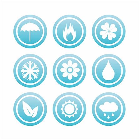 simsearch:400-05739512,k - set of 9 nature signs Stock Photo - Budget Royalty-Free & Subscription, Code: 400-04724630