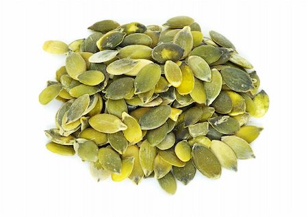 simsearch:400-04820004,k - fresh pumpkin seeds isolated on a white Stockbilder - Microstock & Abonnement, Bildnummer: 400-04727654