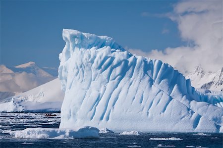 Antarctic iceberg in the snow Stock Photo - Budget Royalty-Free & Subscription, Code: 400-04728032