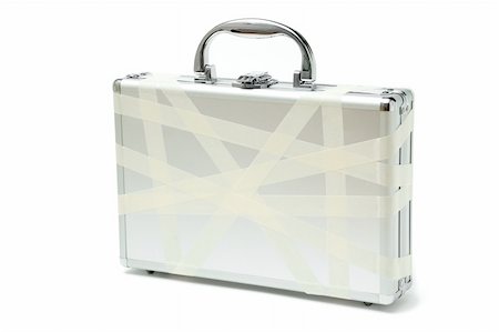 financial portfolio - briefcase in masking tape, please check out my portfolio for more Stock Photo - Budget Royalty-Free & Subscription, Code: 400-04728385