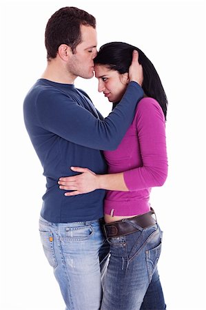 simsearch:400-04150404,k - man kissing woman Stock Photo - Budget Royalty-Free & Subscription, Code: 400-04729349