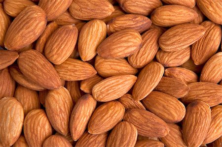 almonds background Stock Photo - Budget Royalty-Free & Subscription, Code: 400-04729964