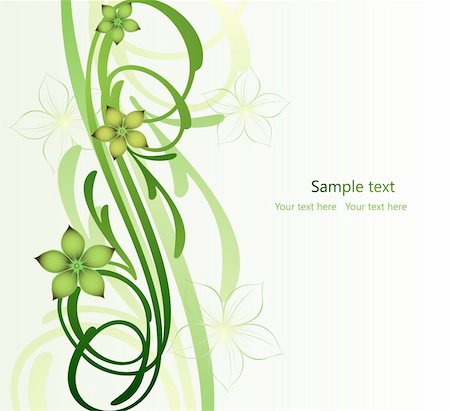 simsearch:400-04843790,k - Abstract floral background with place for your text Stock Photo - Budget Royalty-Free & Subscription, Code: 400-04721326