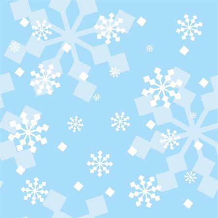 simsearch:400-04656297,k - Seamless winter background with snowflakes. Vector illustration Photographie de stock - Aubaine LD & Abonnement, Code: 400-04723329