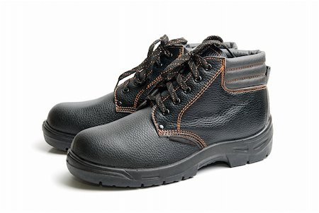 simsearch:614-08873325,k - modern working boots isolated on a white background Foto de stock - Super Valor sin royalties y Suscripción, Código: 400-04723436