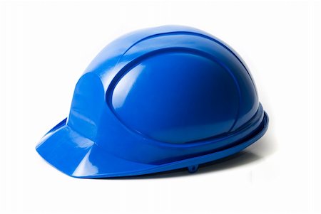 simsearch:400-04909076,k - Blue helmet isolated on white background Photographie de stock - Aubaine LD & Abonnement, Code: 400-04723440