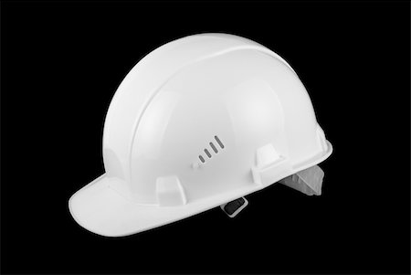 simsearch:400-04909076,k - White helmet isolated on black background Stock Photo - Budget Royalty-Free & Subscription, Code: 400-04723507