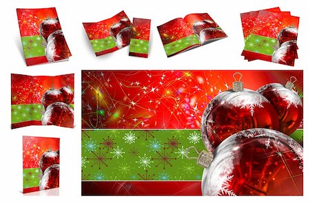 pakmor2011 (artist) - Traditional Christmas background, illustration of Christmas Card Photographie de stock - Aubaine LD & Abonnement, Code: 400-04723735