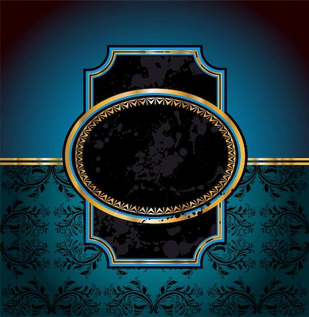 2011 New Year Royal Dinner Invitation Background for Stylish Flyers Stock Photo - Budget Royalty-Free & Subscription, Code: 400-04734520