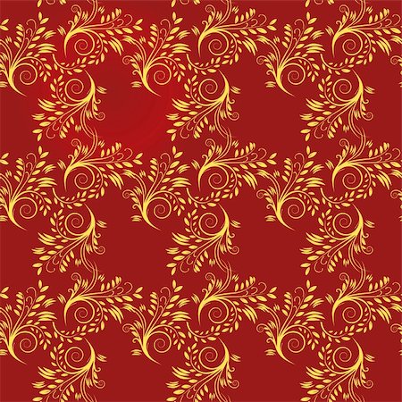 simsearch:400-08807079,k - Seamless background of red and yellow. Vector illustration. Vector art in Adobe illustrator EPS format, compressed in a zip file. The different graphics are all on separate layers so they can easily be moved or edited individually. The document can be scaled to any size without loss of quality. Stock Photo - Budget Royalty-Free & Subscription, Code: 400-04734614