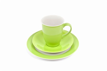 simsearch:400-05324677,k - An image of a nice green coffee cup Stockbilder - Microstock & Abonnement, Bildnummer: 400-04735890