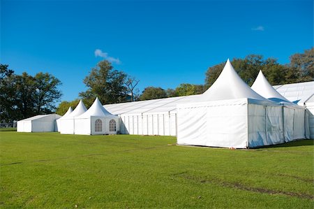 repetitive service - large white tent for large events Stock Photo - Budget Royalty-Free & Subscription, Code: 400-04736013