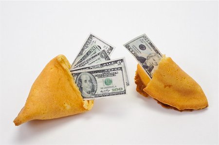 Fortune cookie with money. Foto de stock - Royalty-Free Super Valor e Assinatura, Número: 400-04736646