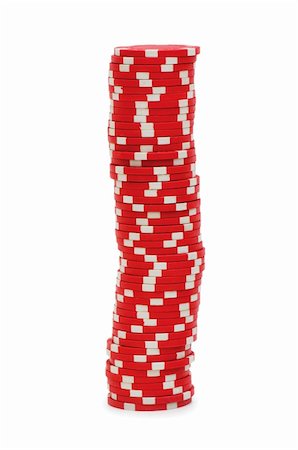 simsearch:400-07573978,k - Stack of chips isolated on the white background Photographie de stock - Aubaine LD & Abonnement, Code: 400-04736693