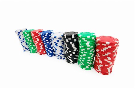 simsearch:400-07573978,k - Stack of chips isolated on the white background Photographie de stock - Aubaine LD & Abonnement, Code: 400-04736707