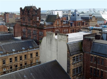 simsearch:400-05260380,k - Aerial view of the city of Glasgow, Scotland Foto de stock - Royalty-Free Super Valor e Assinatura, Número: 400-04736738