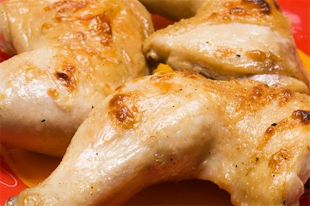 chicken prepared on dinner Foto de stock - Super Valor sin royalties y Suscripción, Código: 400-04738274