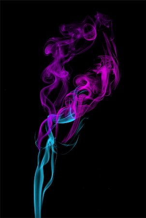 simsearch:400-04098974,k - colored smoke abstract on black background Stock Photo - Budget Royalty-Free & Subscription, Code: 400-04738407