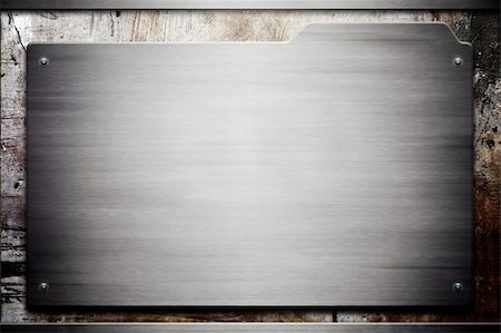 fransysmaslo (artist) - Grunge metal texture (industrial edition) shine plate Foto de stock - Super Valor sin royalties y Suscripción, Código: 400-04738527