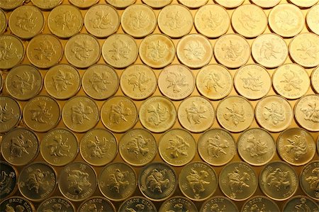 simsearch:400-07123052,k - gold coins , money background, of Hong Kong currency $0.5 coins Stock Photo - Budget Royalty-Free & Subscription, Code: 400-04739389