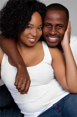 simsearch:400-04655736,k - Loving african american couple Stockbilder - Microstock & Abonnement, Bildnummer: 400-04739791