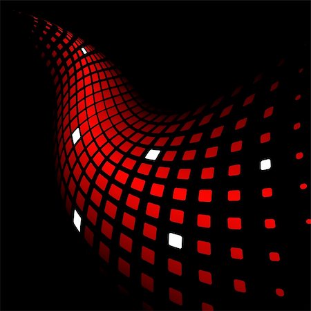 3d abstract dynamic red background on black Stock Photo - Budget Royalty-Free & Subscription, Code: 400-04730007