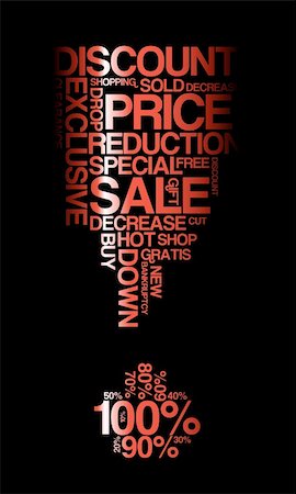 simsearch:400-05341250,k - Red sale discount poster with black background (vector) Stock Photo - Budget Royalty-Free & Subscription, Code: 400-04730079