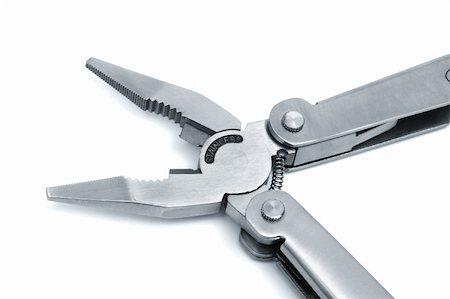 simsearch:400-08290594,k - Modern and beautiful pliers on a white background Photographie de stock - Aubaine LD & Abonnement, Code: 400-04730198