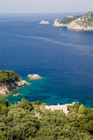 Corfu Island - Summer Holiday Destination Stockbilder - Microstock & Abonnement, Bildnummer: 400-04730468