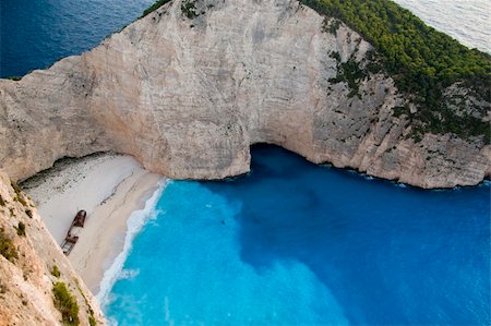Zakynthos Island - summer holiday destination in Greece Stockbilder - Microstock & Abonnement, Bildnummer: 400-04730618