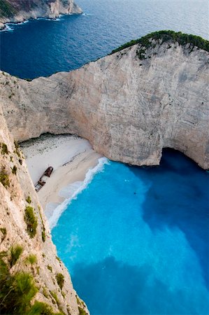 Zakynthos Island - summer holiday destination in Greece Stockbilder - Microstock & Abonnement, Bildnummer: 400-04730619