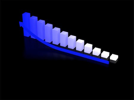 simsearch:400-08159289,k - finances diagram. 3d Stockbilder - Microstock & Abonnement, Bildnummer: 400-04730790