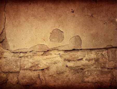 simsearch:400-05302310,k - Brown grungy wall - textures for your design Stock Photo - Budget Royalty-Free & Subscription, Code: 400-04731613