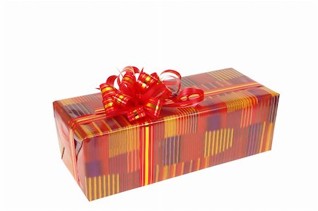 simsearch:400-05674434,k - Gift box isolated on the white background Stock Photo - Budget Royalty-Free & Subscription, Code: 400-04744783