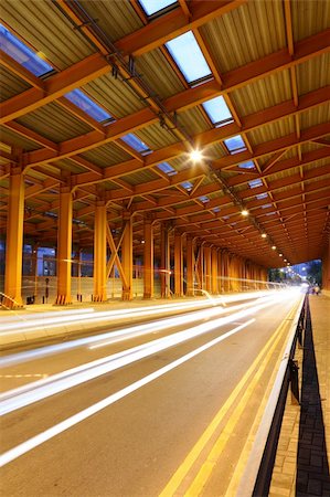 tunnel with car light Stock Photo - Budget Royalty-Free & Subscription, Code: 400-04745398