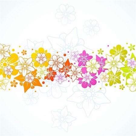 denis13 (artist) - Floral colorful background 14 Stock Photo - Budget Royalty-Free & Subscription, Code: 400-04747125