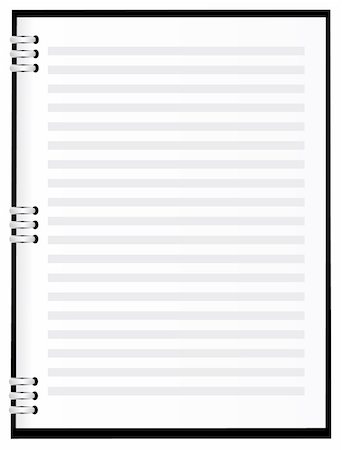 simsearch:400-04783872,k - Notebook in a black cover. Vector illustration. Vector art in Adobe illustrator EPS format, compressed in a zip file. The different graphics are all on separate layers so they can easily be moved or edited individually. The document can be scaled to any size without loss of quality. Photographie de stock - Aubaine LD & Abonnement, Code: 400-04747297