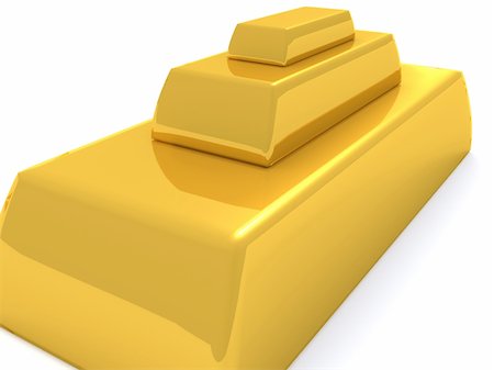 golden pyramid. 3d Stock Photo - Budget Royalty-Free & Subscription, Code: 400-04747421