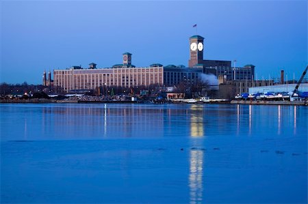 simsearch:400-04277418,k - Clock Tower in Milwaukee, Wisconsin. Stock Photo - Budget Royalty-Free & Subscription, Code: 400-04747748