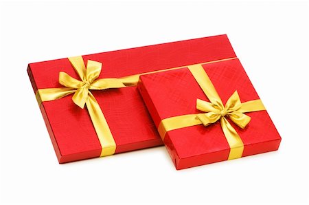 simsearch:400-06080917,k - Gift boxes isolated on the white background Stock Photo - Budget Royalty-Free & Subscription, Code: 400-04748217