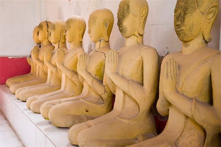 simsearch:400-04805775,k - Thai Buddha statue in the church Stock Photo - Budget Royalty-Free & Subscription, Code: 400-04748281