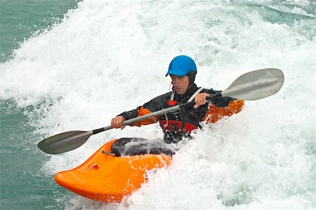 simsearch:400-03963892,k - August kayak trip on the waterfalls of Norway Stockbilder - Microstock & Abonnement, Bildnummer: 400-04748675