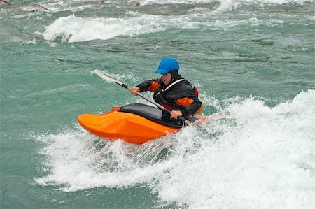 simsearch:400-03963892,k - August kayak trip on the waterfalls of Norway Stockbilder - Microstock & Abonnement, Bildnummer: 400-04748676