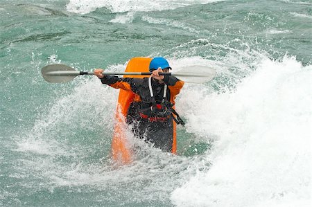 simsearch:400-03963892,k - August kayak trip on the waterfalls of Norway Stockbilder - Microstock & Abonnement, Bildnummer: 400-04748673