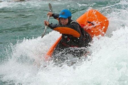 simsearch:400-03963892,k - August kayak trip on the waterfalls of Norway Stockbilder - Microstock & Abonnement, Bildnummer: 400-04748696