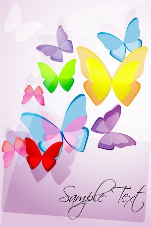 simsearch:400-05254138,k - illustration of many butterflies Foto de stock - Royalty-Free Super Valor e Assinatura, Número: 400-04748783